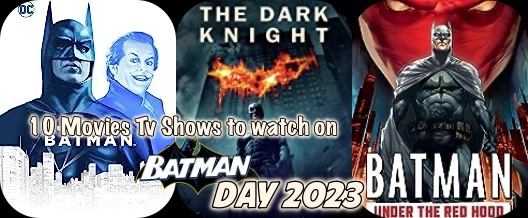 Top 10 Movies and TV Shows to watch on Batman Day 2023
